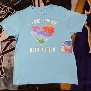 I Love Someone With Autism Tee